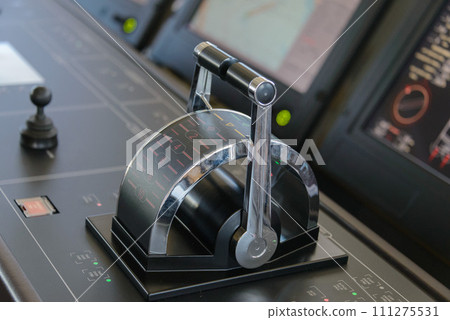 Control panel in ship Control panel in ship 111275531