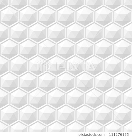 White 3d geometric texture, seamless. White 3d geometric texture, seamless. 111276155