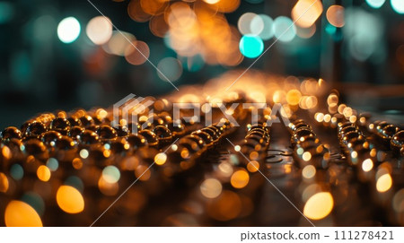 Muslim rosary praying beads for practicing mindfulness meditation praying beads. 111278421