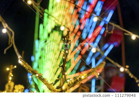 Kobe Harborland Mosaic Ferris Wheel Illumination Kobe City, Hyogo Prefecture Kobe Harborland Mosaic Ferris Wheel Illumination Kobe City, Hyogo Prefecture 111279048