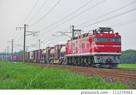 常磐線 岩間羽取 JR東日本 EF81-95（田端） 111279362