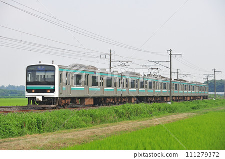 常磐線 羽取岩間 JR東日本 E501系列 K754 編組（勝田） 111279372