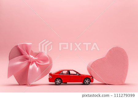 Valentine's Day gift or present abstract concept. 111279399