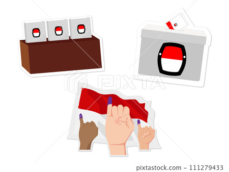 Indonesia's Election Day Indonesia's Election Day 111279433