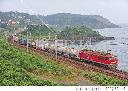 信越幹線 青海川-鯨並 JR 貨運 EF510-18（富山） 111280444