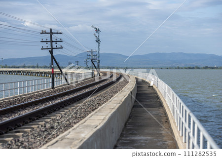 THAILAND LOPBURI PA SAK JOLASID DAM TRAIN THAILAND LOPBURI PA SAK JOLASID DAM TRAIN 111282535