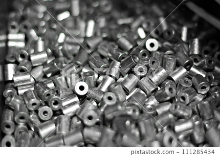 industrial metal parts, hinges, plugs, tips. textures 111285434