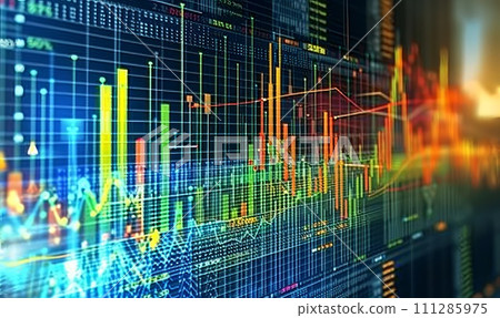 Dashboard Intelligent infographic technology UI interface, analytical graph of financial data Dashboard Intelligent infographic technology UI interface, analytical graph of financial data 111285975