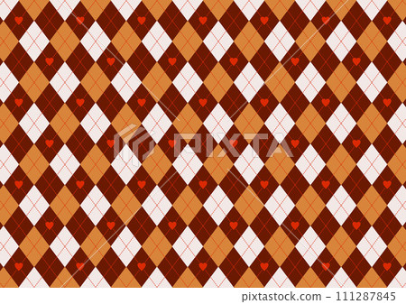 Argyle x Valentine (caramel milk) 111287845