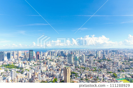 展望2023年東京再開發進展中的品川 展望2023年東京再開發進展中的品川 111288929