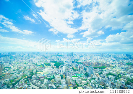 Tokyo cityscape 2023 summer Tokyo cityscape 2023 summer 111288932