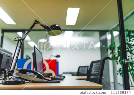 Business scene in a corporate office Business scene in a corporate office 111289374