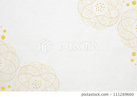 Abstract floral pattern Japanese paper_Japanese modern background material Abstract floral pattern Japanese paper_Japanese modern background material 111289660