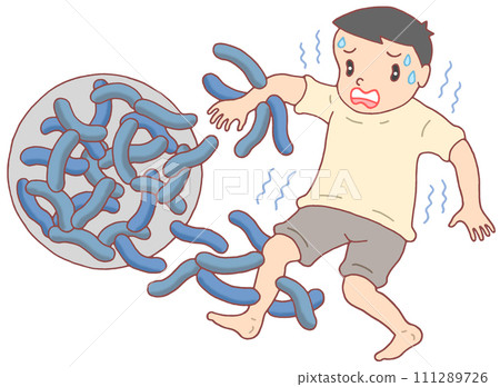 疾病/疾病例證-食肉細菌 111289726