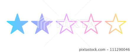 彩虹色階｜2星標記 111290046