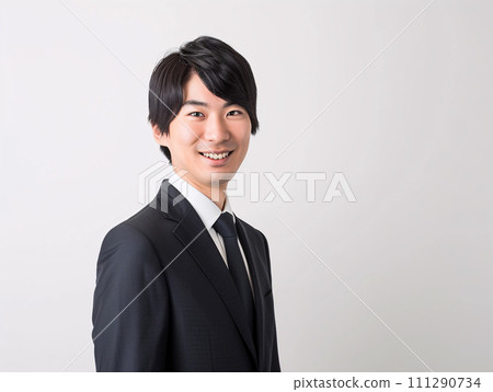 積極進取的年輕日本商人 111290734