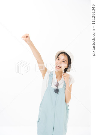一個女人喜歡參加節日 一個女人喜歡參加節日 111291349