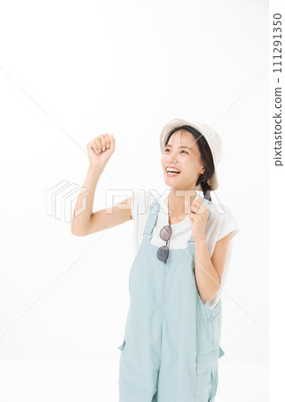 一個女人喜歡參加節日 一個女人喜歡參加節日 111291350