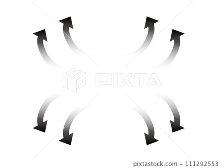 向上和向下延伸的箭頭 向上和向下延伸的箭頭 111292553