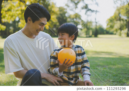 爸爸 父親 兒童 111293296