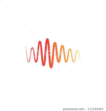 sound wave icon 111293461