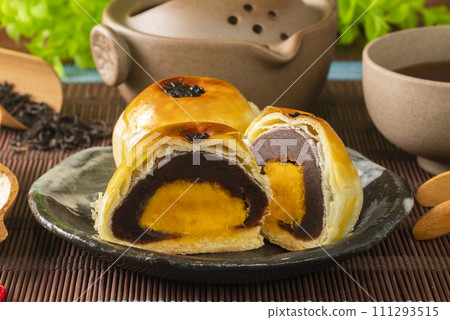 Egg yolk cakes Egg yolk cakes 111293515