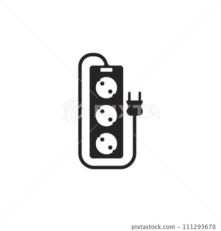 plug icon vector 111293678