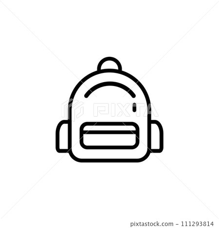 backpack icon vector backpack icon vector 111293814