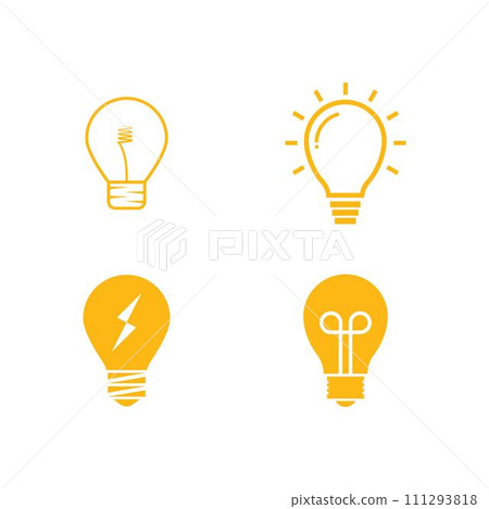 bulb vector icon bulb vector icon 111293818
