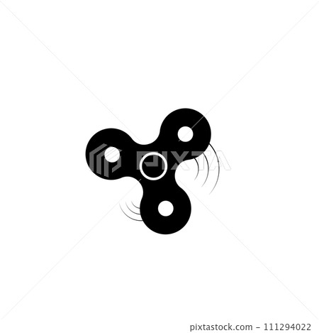 fidget spinner icon vector fidget spinner icon vector 111294022