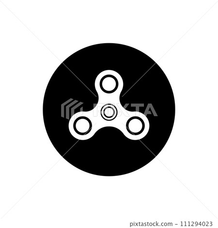 fidget spinner icon vector fidget spinner icon vector 111294023