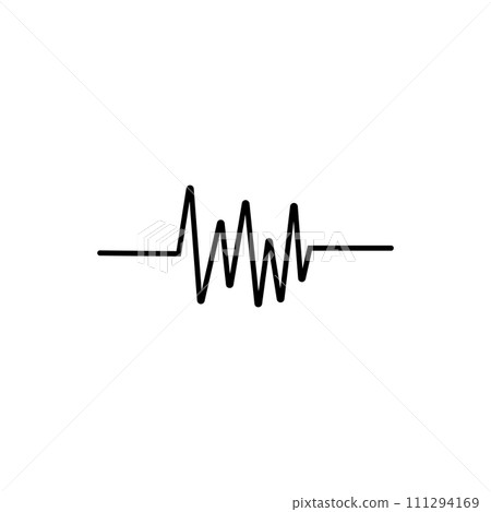 sound wave icon sound wave icon 111294169