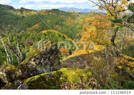 The thin ridge of Ofunaiwa in Okunoin, Chichibu temple No. 32 Hoshoji Temple 111296014