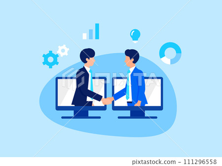 Image of business network Image of business network 111296558