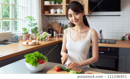 Women in cooking Women in cooking 111296951