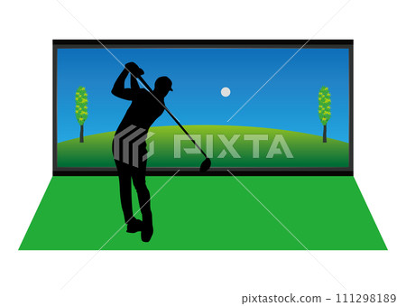 一直打高爾夫球 111298189