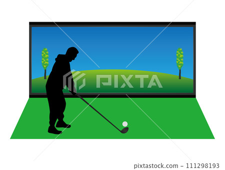 一直打高爾夫球 111298193