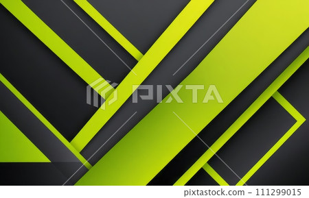 AI-generated content. Rectilinear Shapes in Black Chartreuse AI-generated content. Rectilinear Shapes in Black Chartreuse 111299015