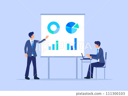 Presenting businessmen 111300103