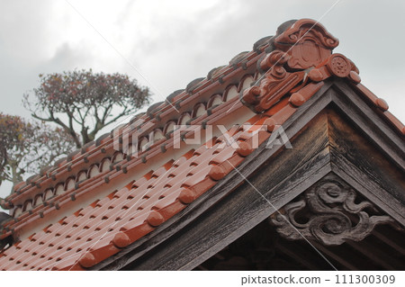 Red roof tile 111300309