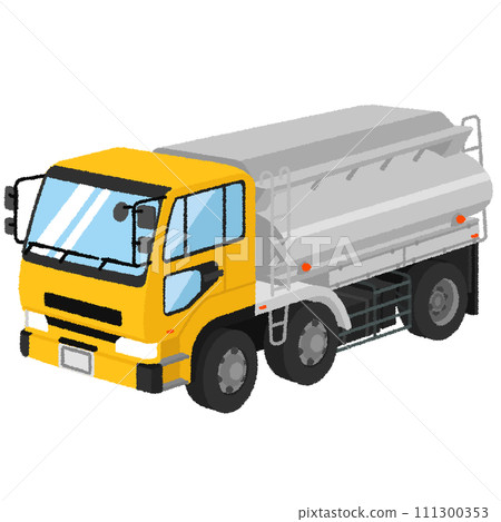 Illustration of tank lorry 111300353