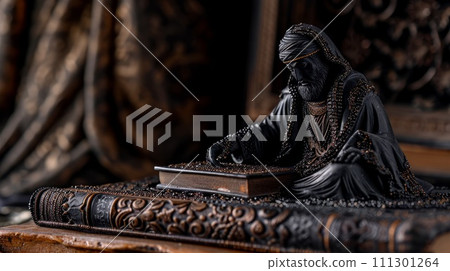 Arabic statue 111301264