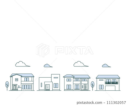 architecture building housing 111302057