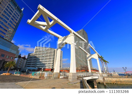 [兵庫縣] 神戶磚倉庫（Harbourland）天氣晴朗 111303266