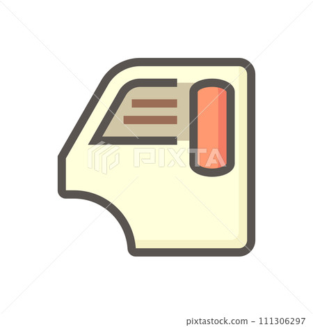 Tinting film service vector icon design, 48x48 pixel perfectand editable stroke. Tinting film service vector icon design, 48x48 pixel perfectand editable stroke. 111306297
