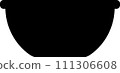 bowl simple illustration icon 111306608