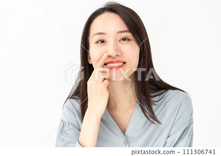 Young woman beauty worries Young woman beauty worries 111306741