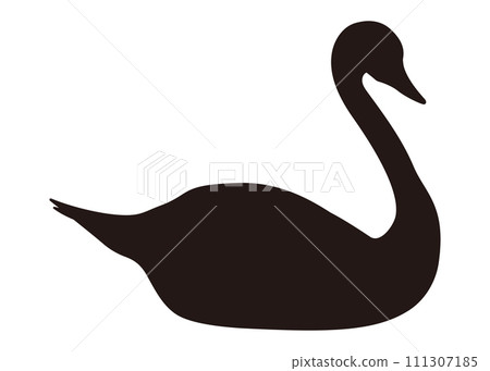 天鵝剪影 111307185
