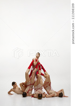 against white studio background against white studio background 111308109