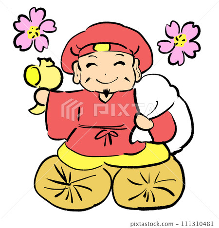 大黑天坐在米袋上 111310481